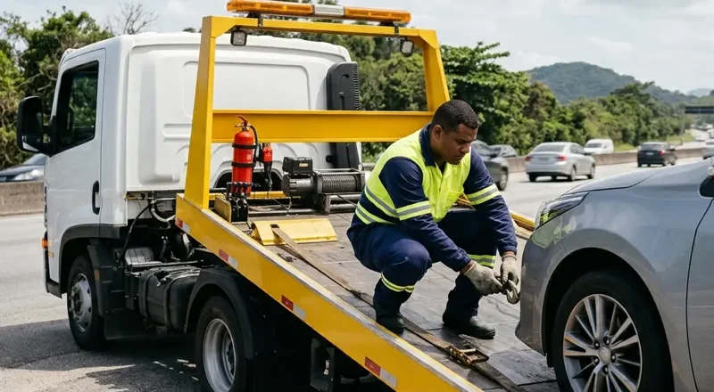 Guincho e reboque em Criciúma – atendimento para carros, motos e caminhões