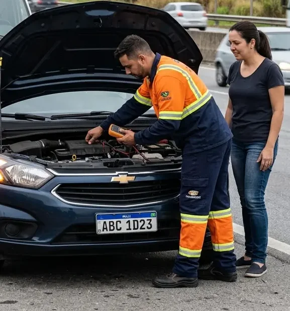 Socorro veicular em Criciúma — atendimento profissional no local
